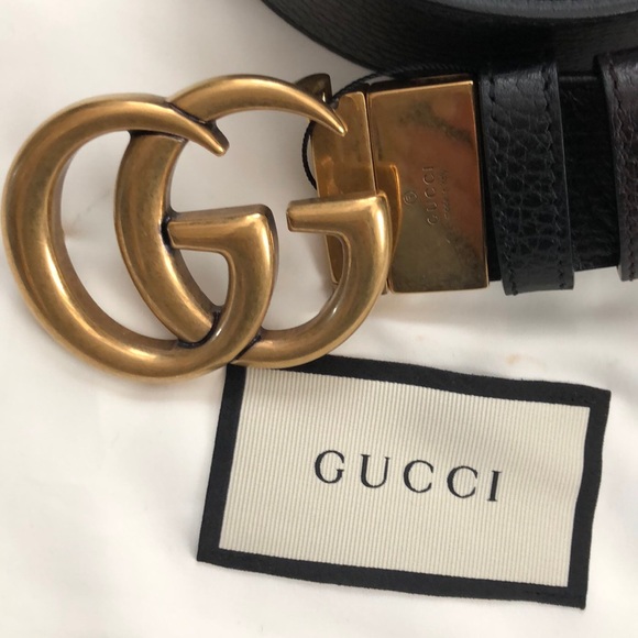 Gucci Accessories - Gucci reversible Belt black brown
